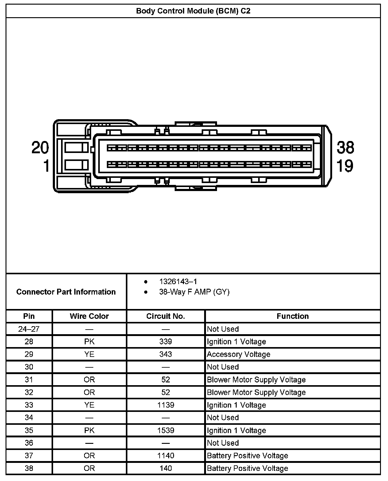 Factory service manual diagram