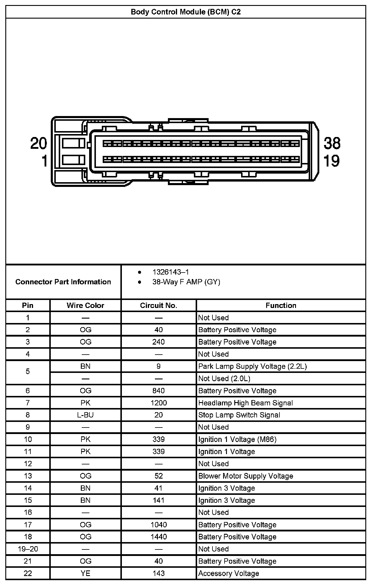 Factory service manual diagram