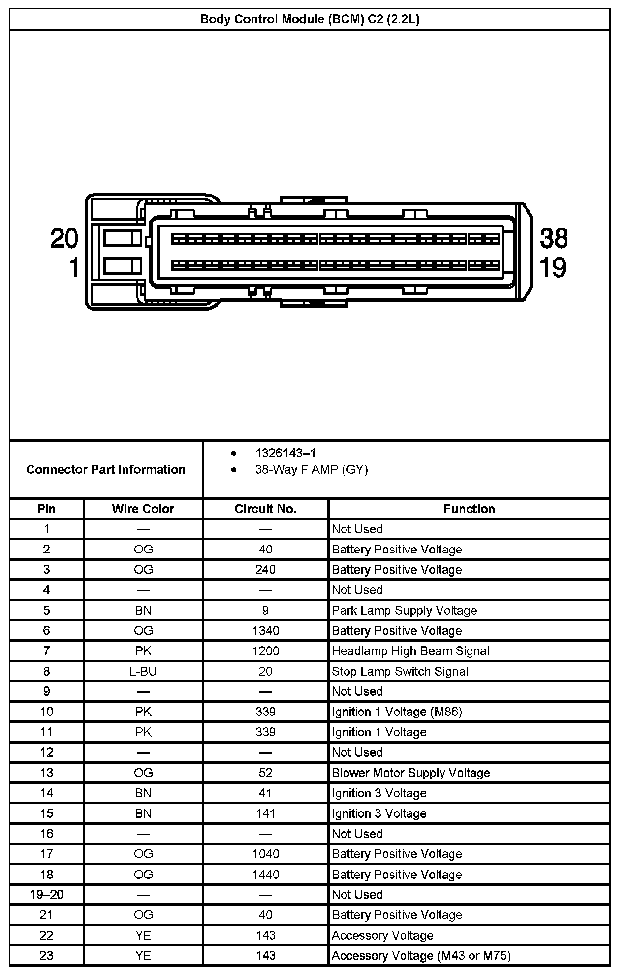 Factory service manual diagram