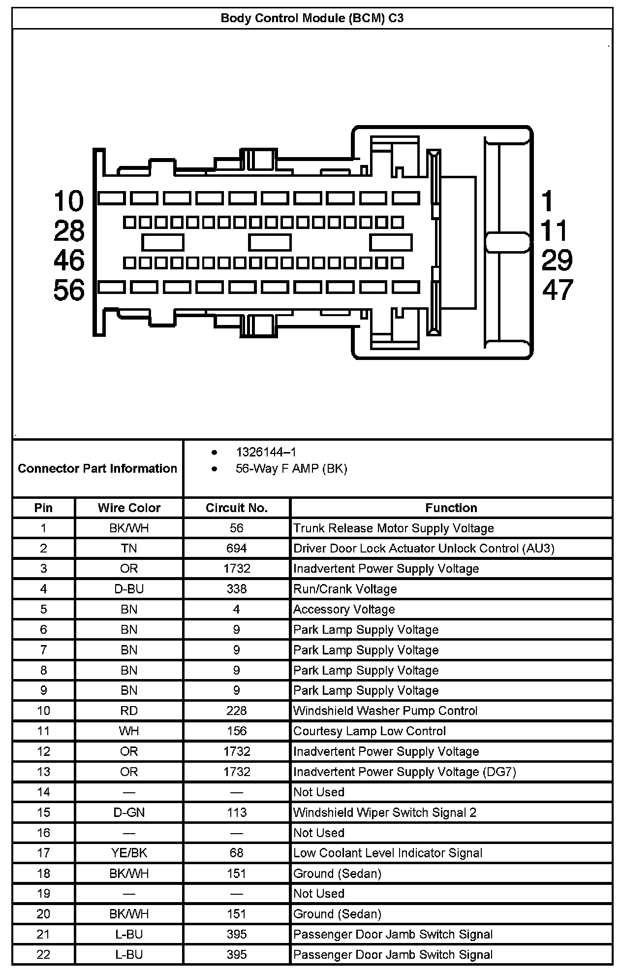 Factory service manual diagram
