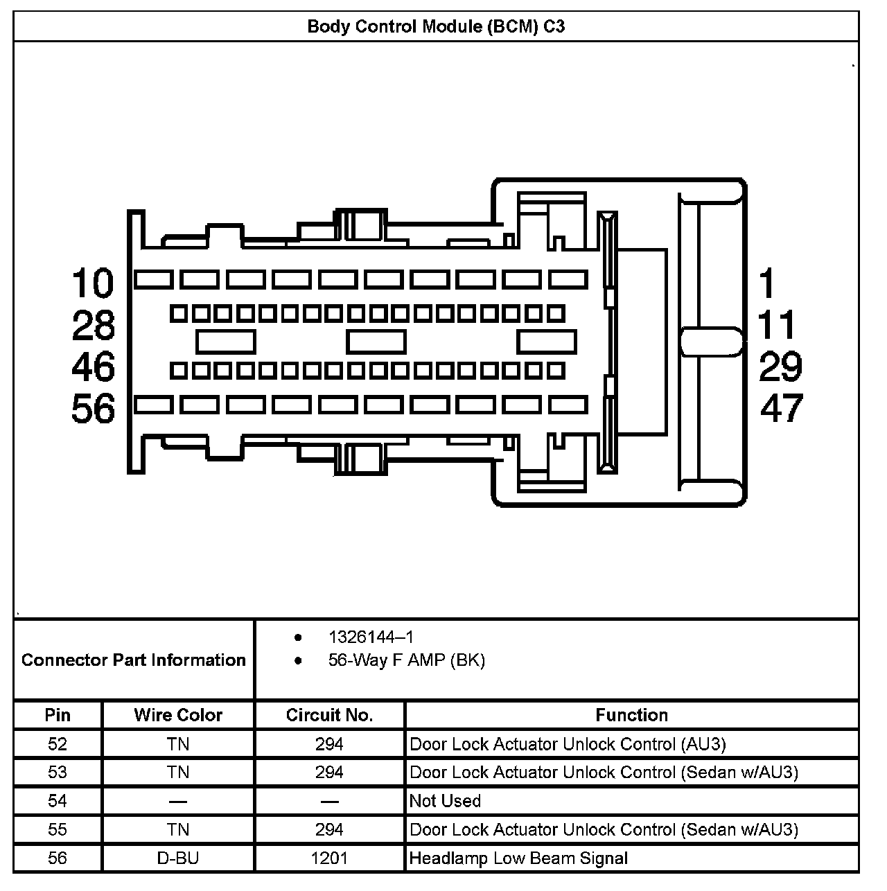 Factory service manual diagram