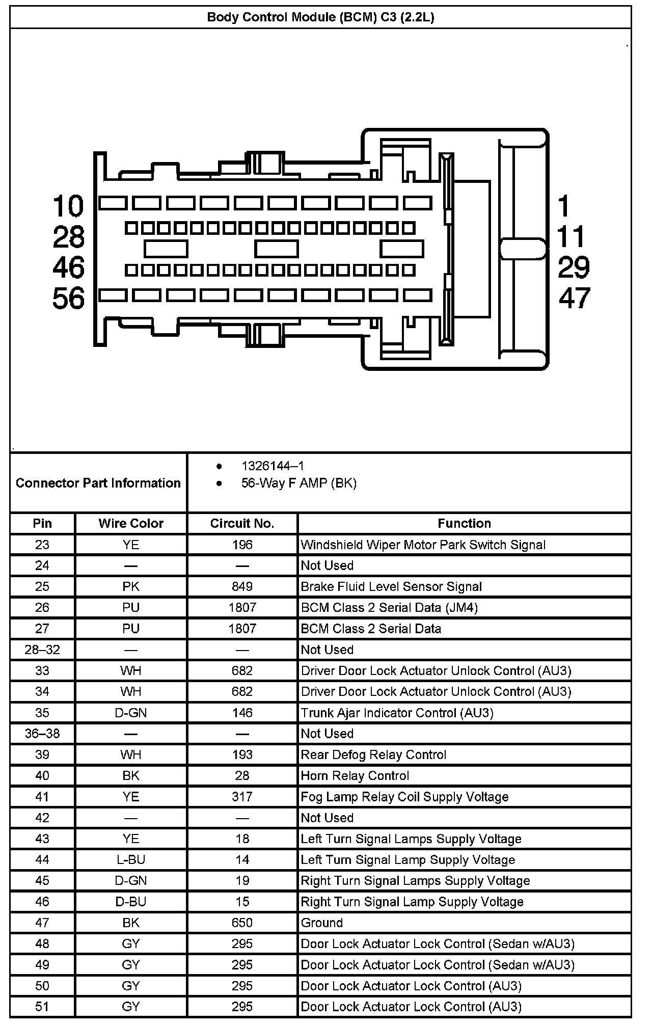 Factory service manual diagram