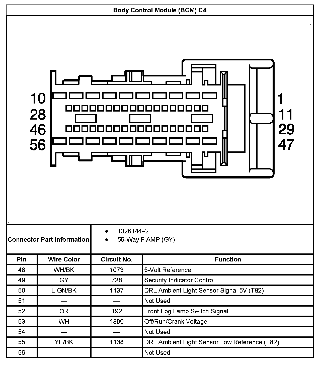 Factory service manual diagram