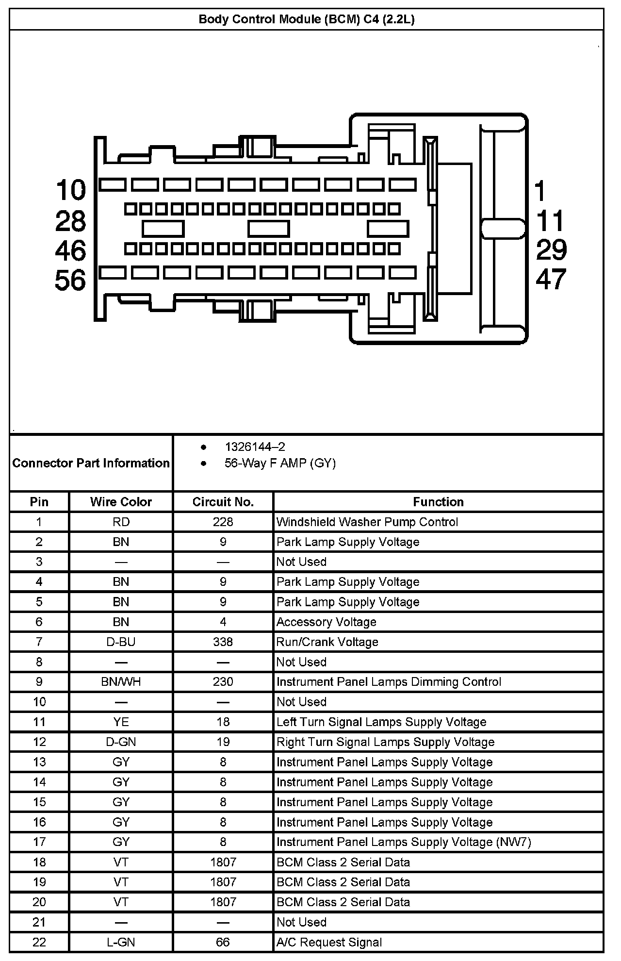 Factory service manual diagram
