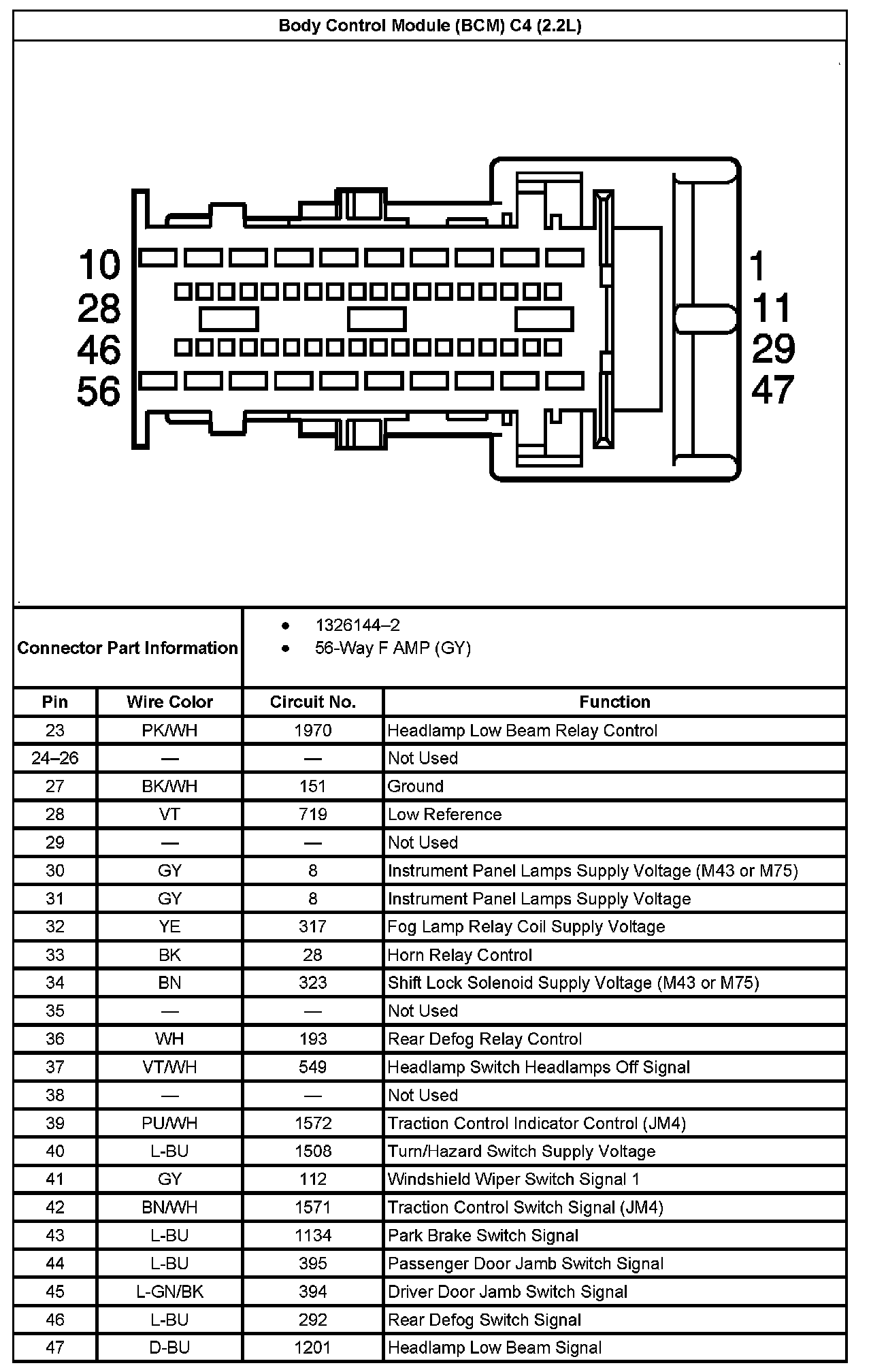 Factory service manual diagram