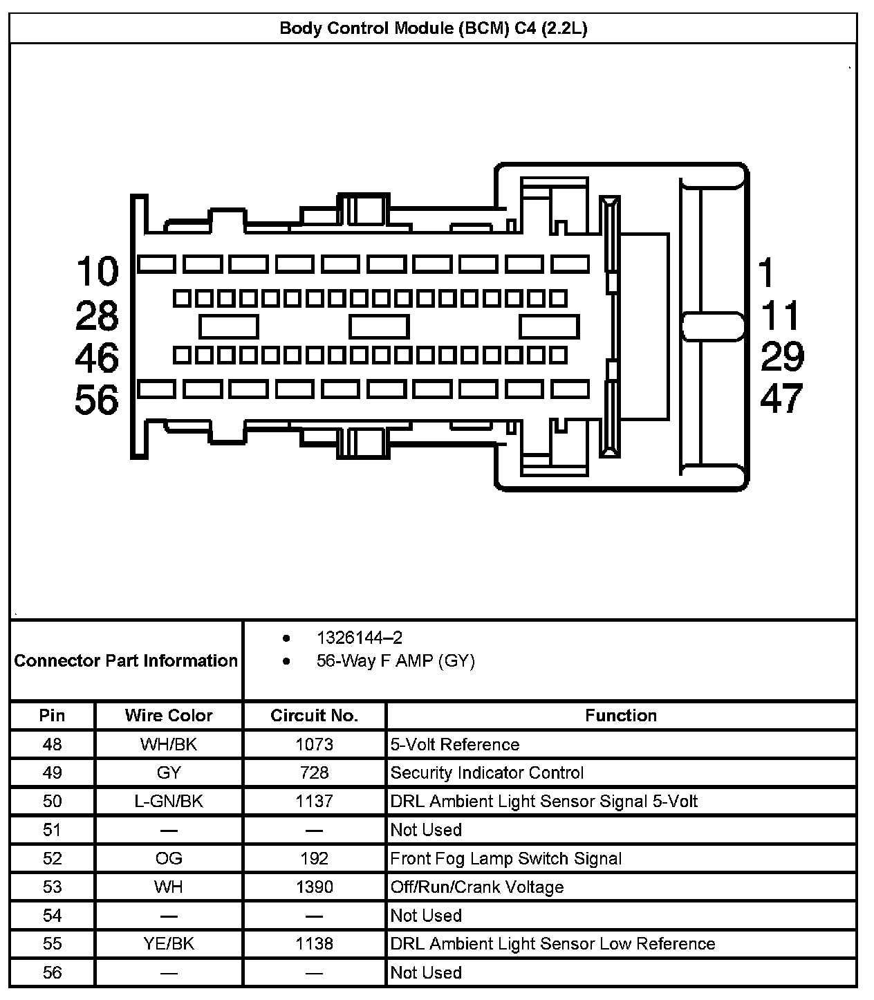 Factory service manual diagram
