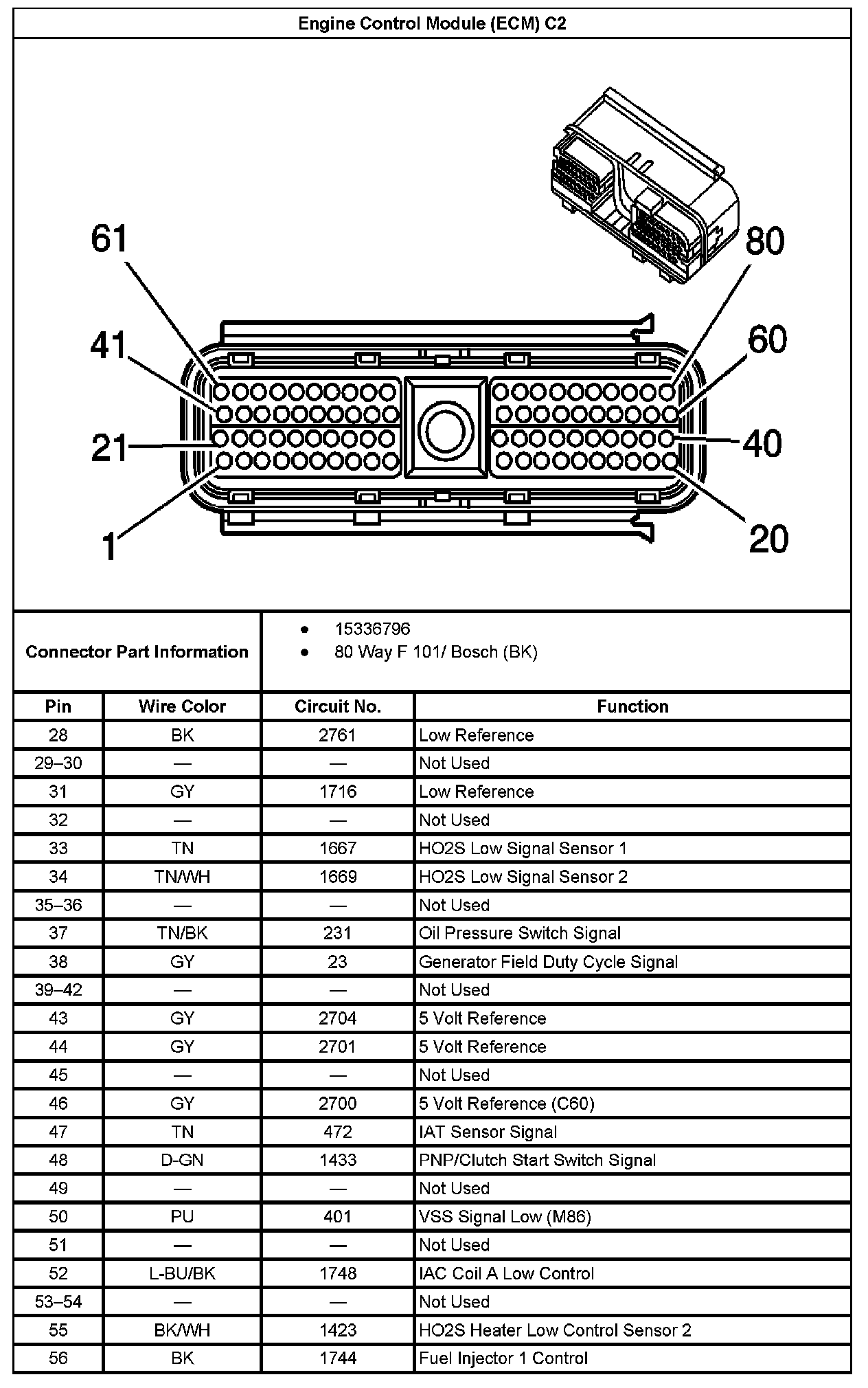 Factory service manual diagram