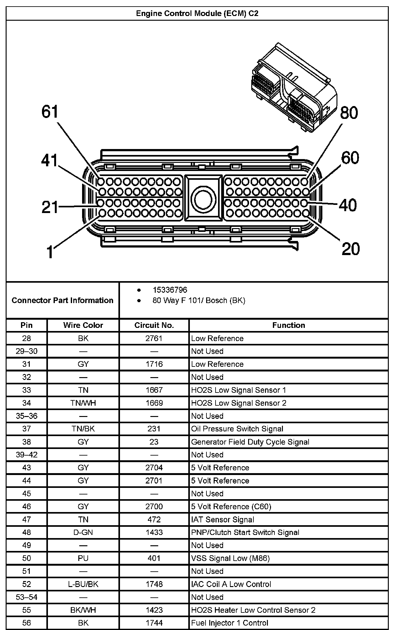 Factory service manual diagram