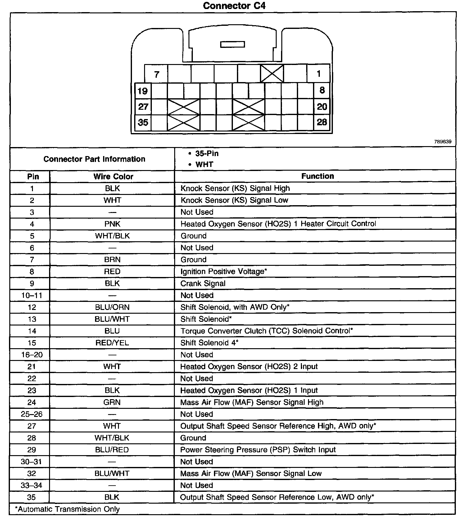 Factory service manual diagram