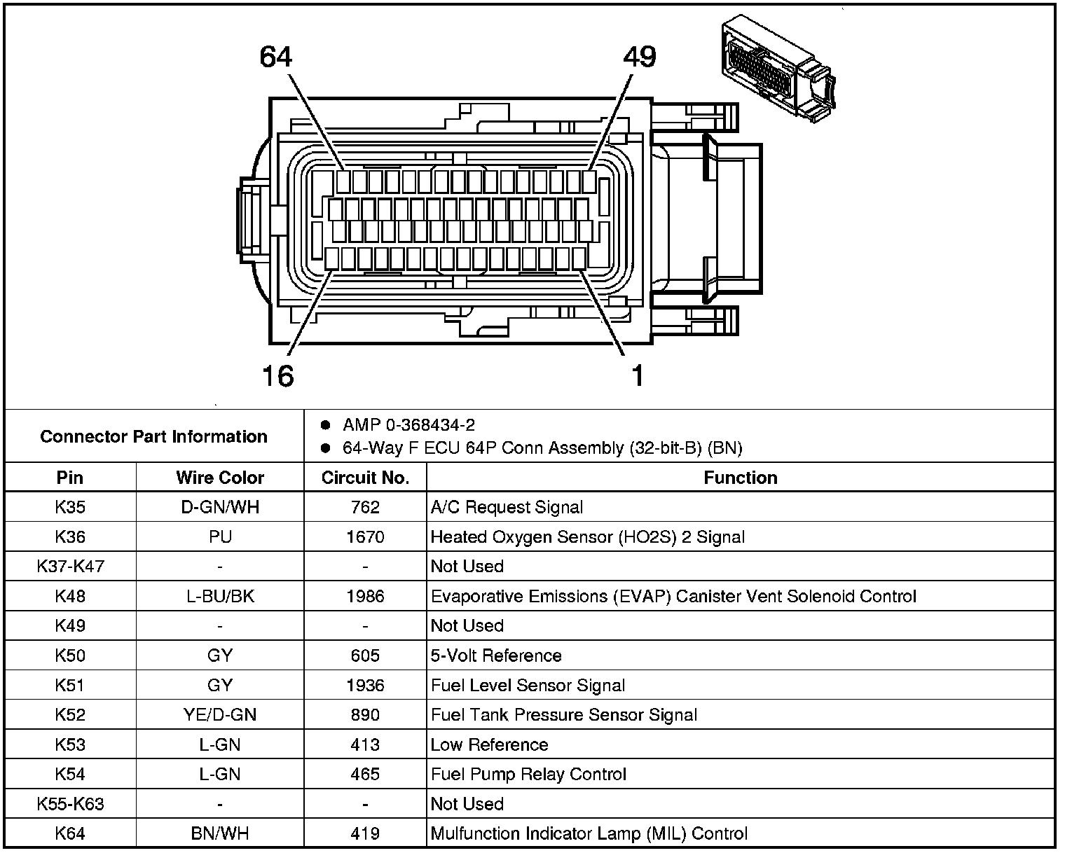 Factory service manual diagram