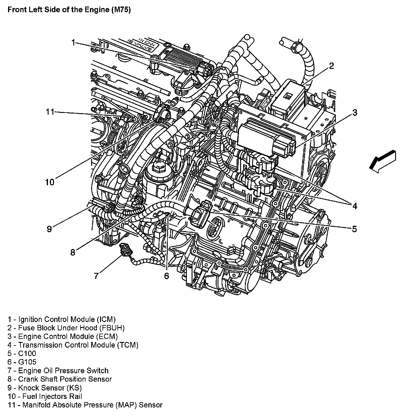Factory service manual diagram
