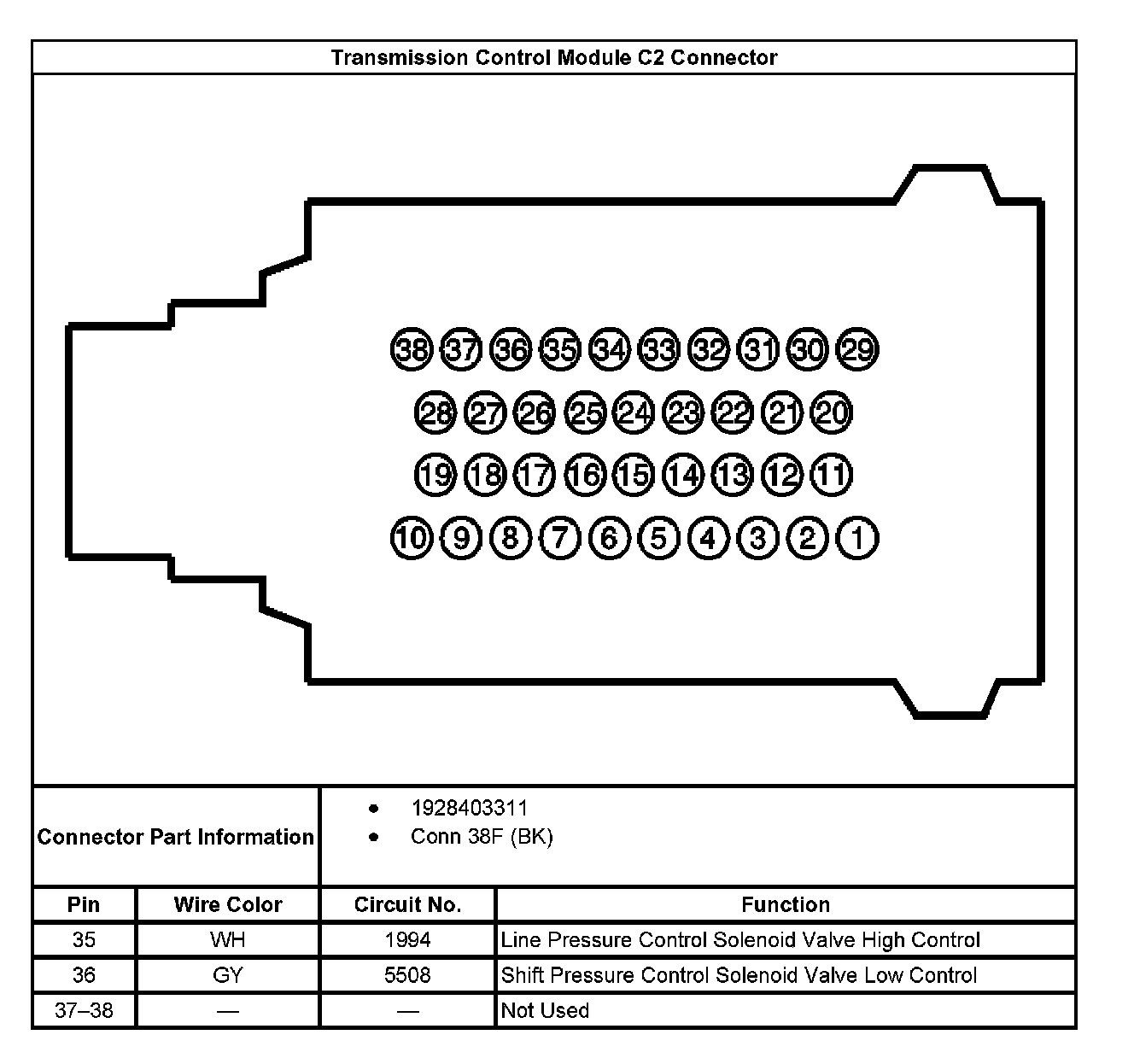 Factory service manual diagram