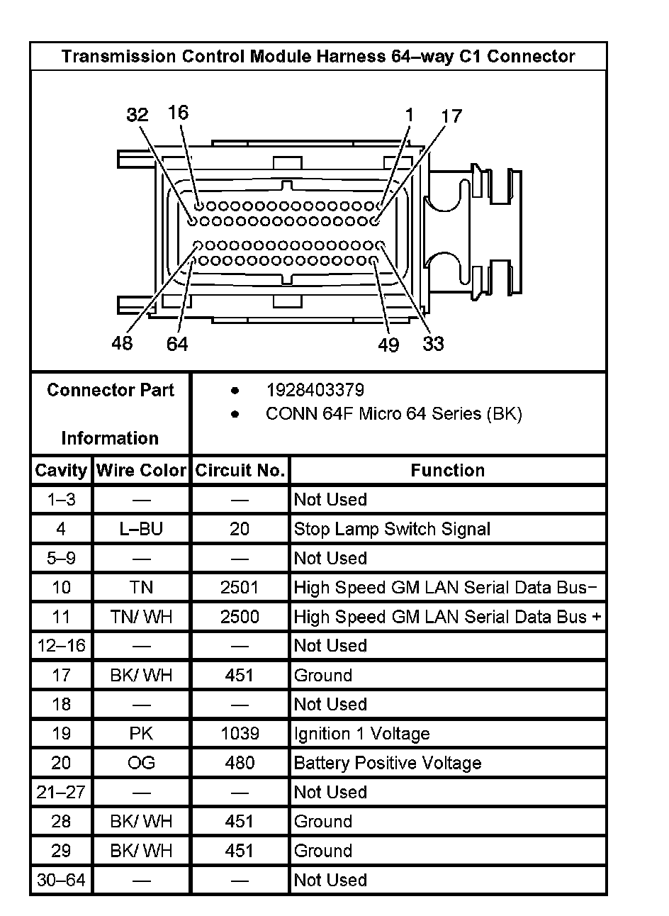 Factory service manual diagram