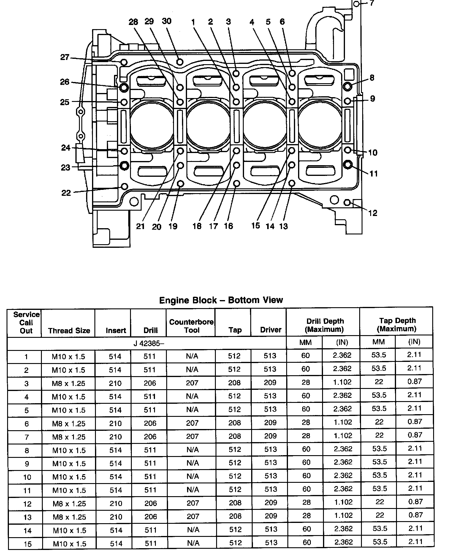 Factory service manual diagram