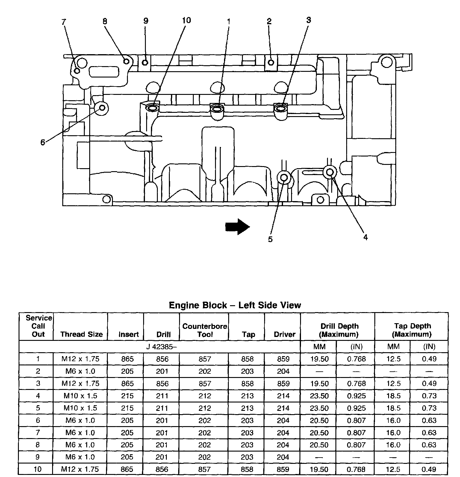 Factory service manual diagram