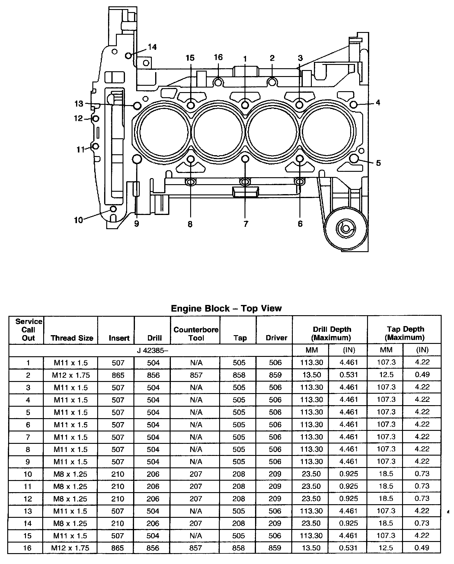 Factory service manual diagram