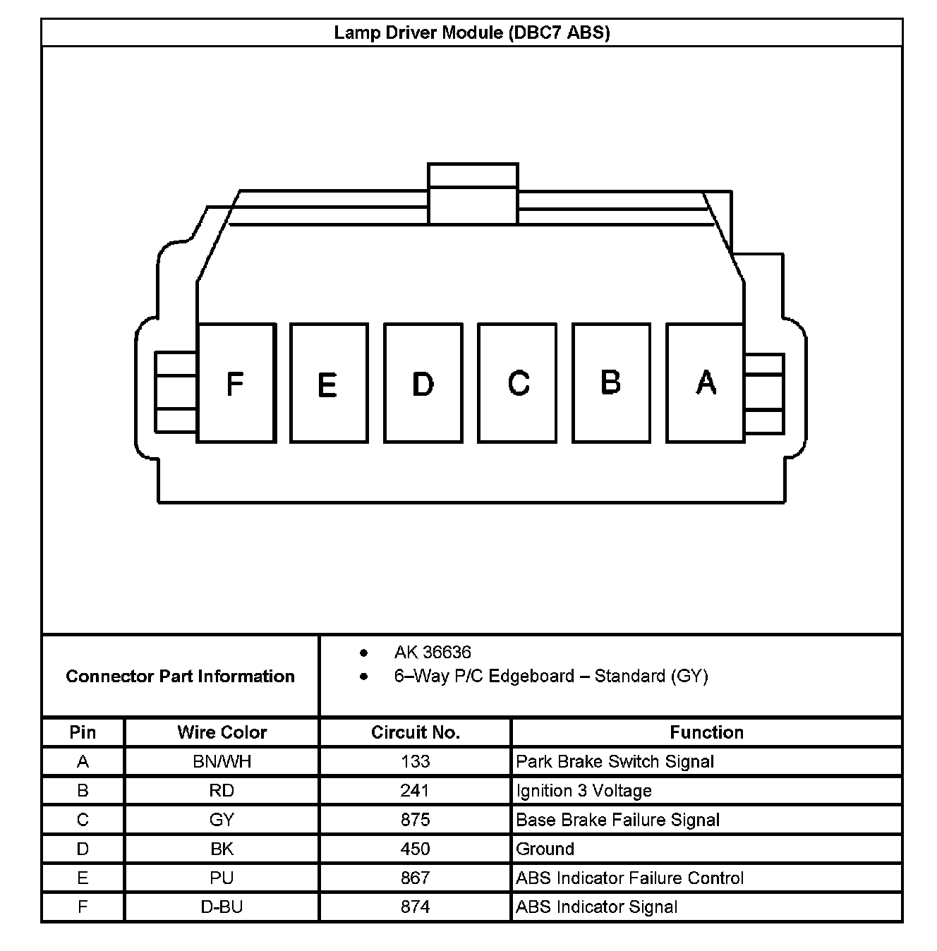 Factory service manual diagram