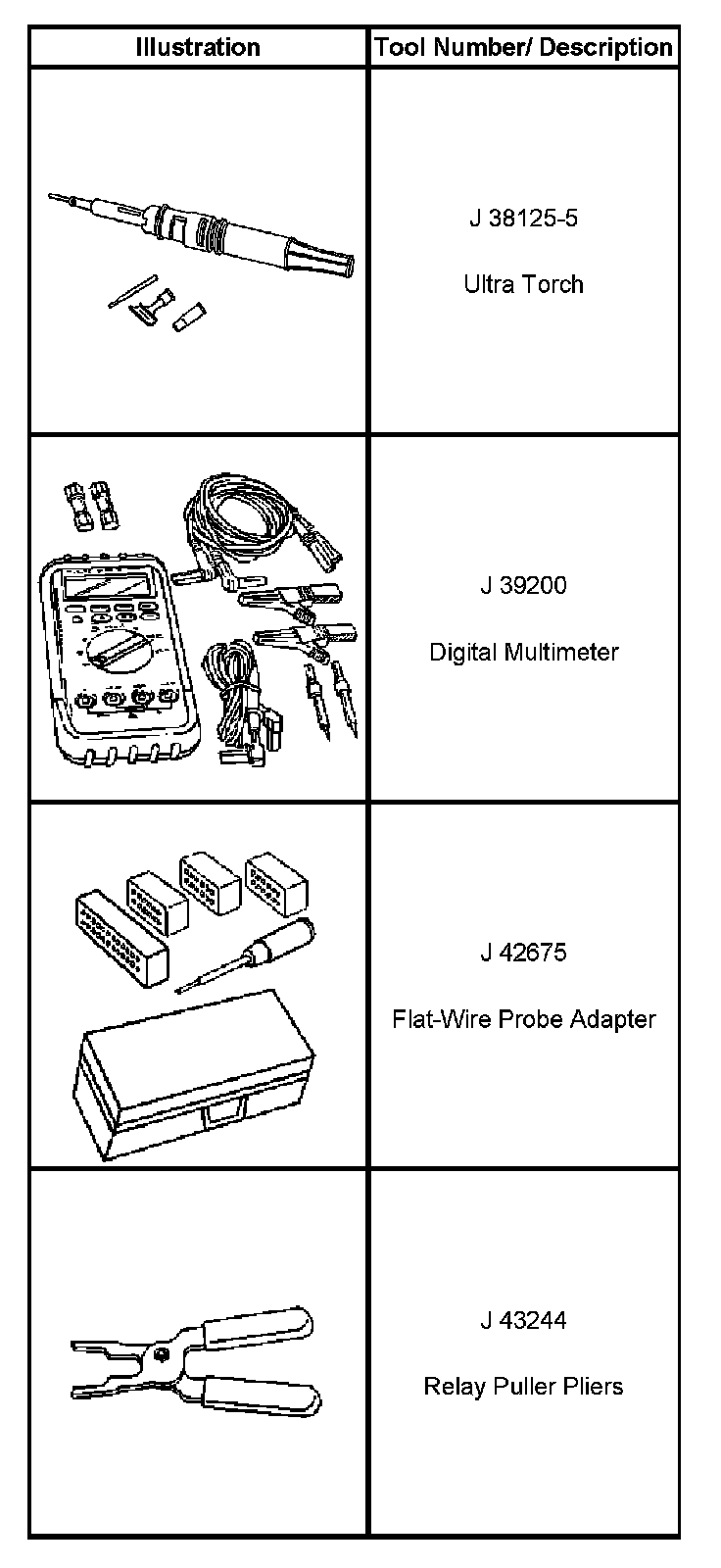 Factory service manual diagram
