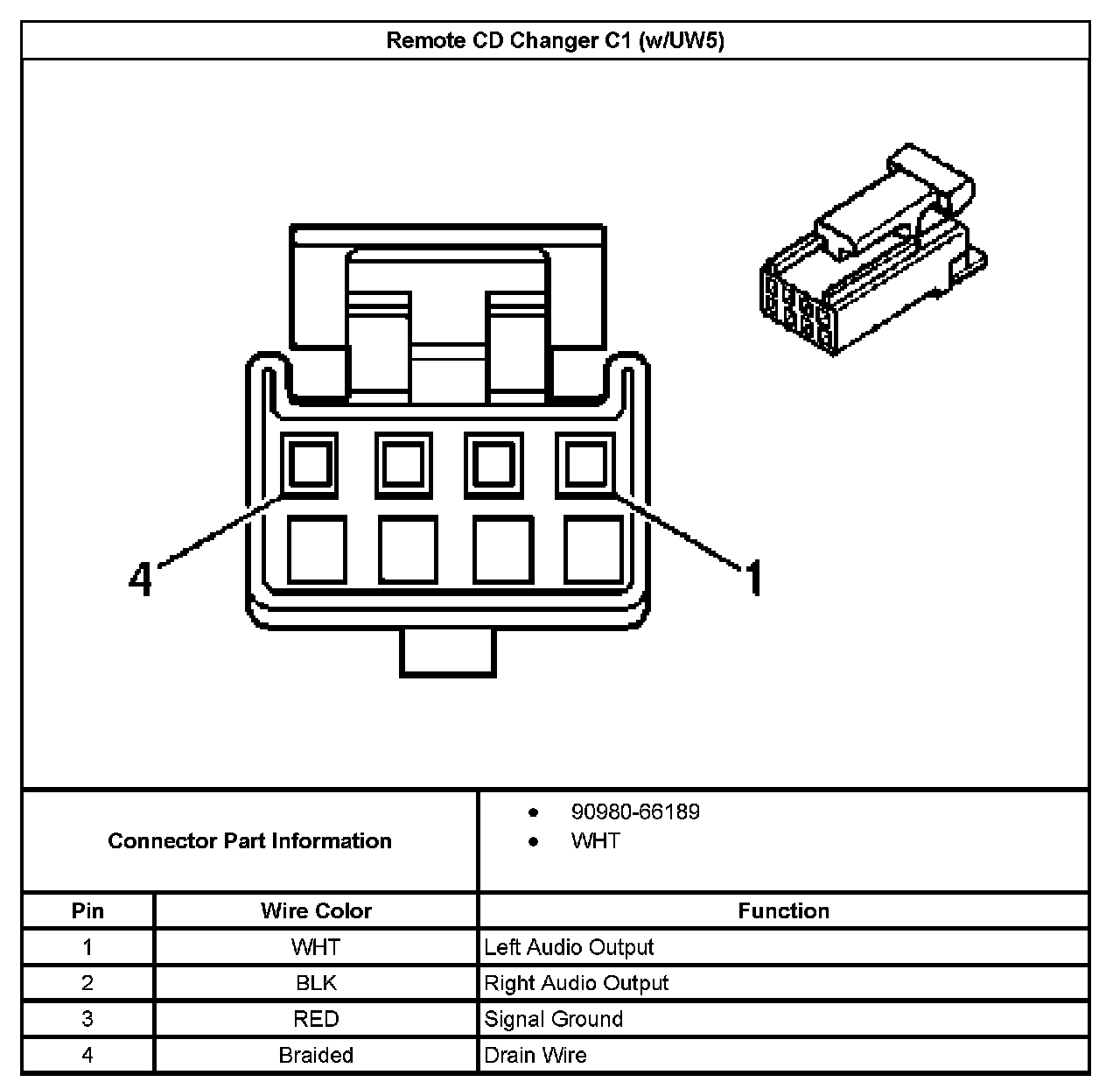 Factory service manual diagram