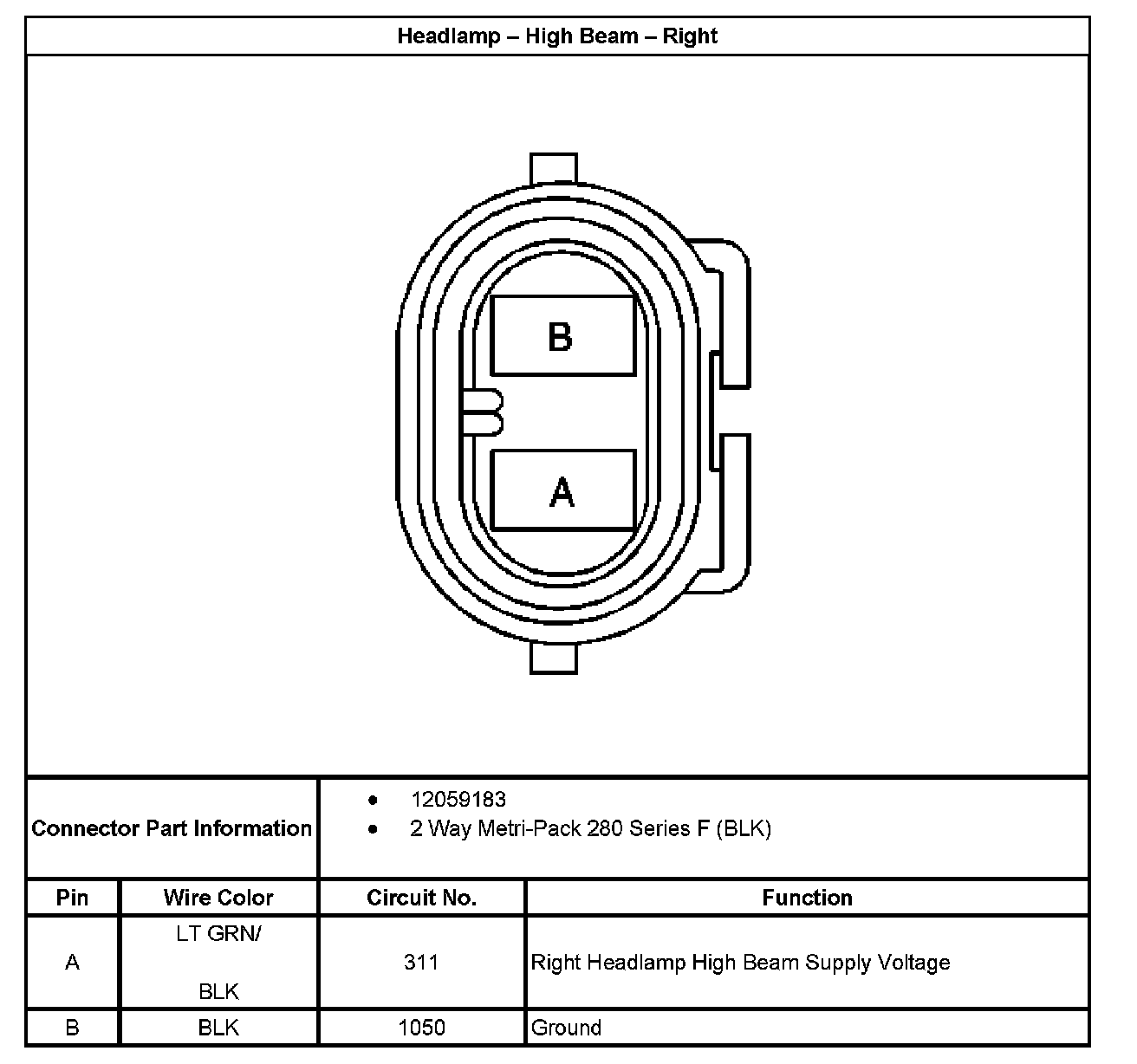 Factory service manual diagram