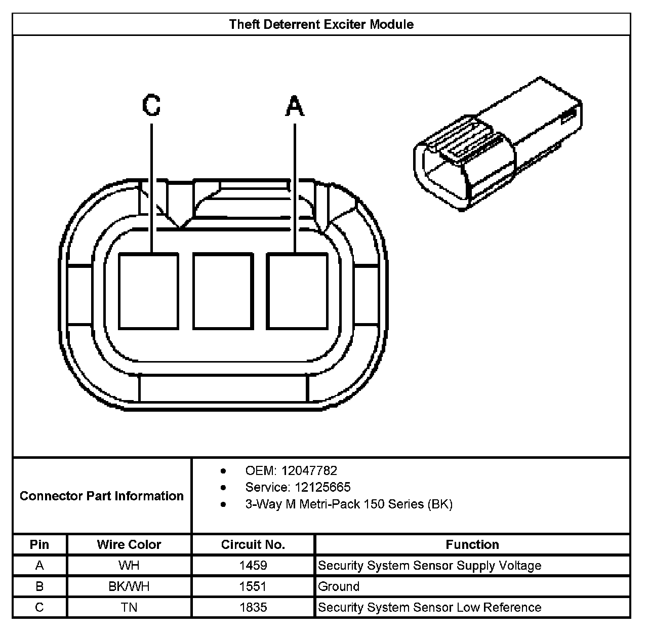 Factory service manual diagram