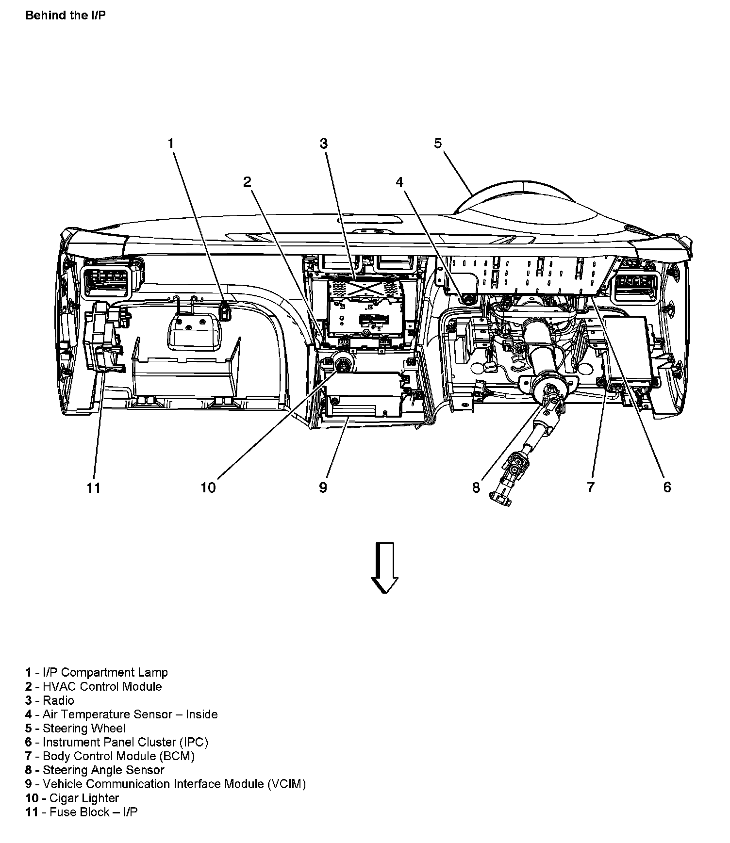 Factory service manual diagram