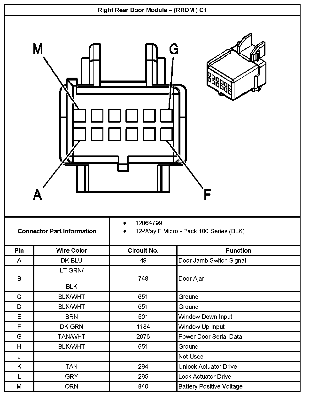 Factory service manual diagram