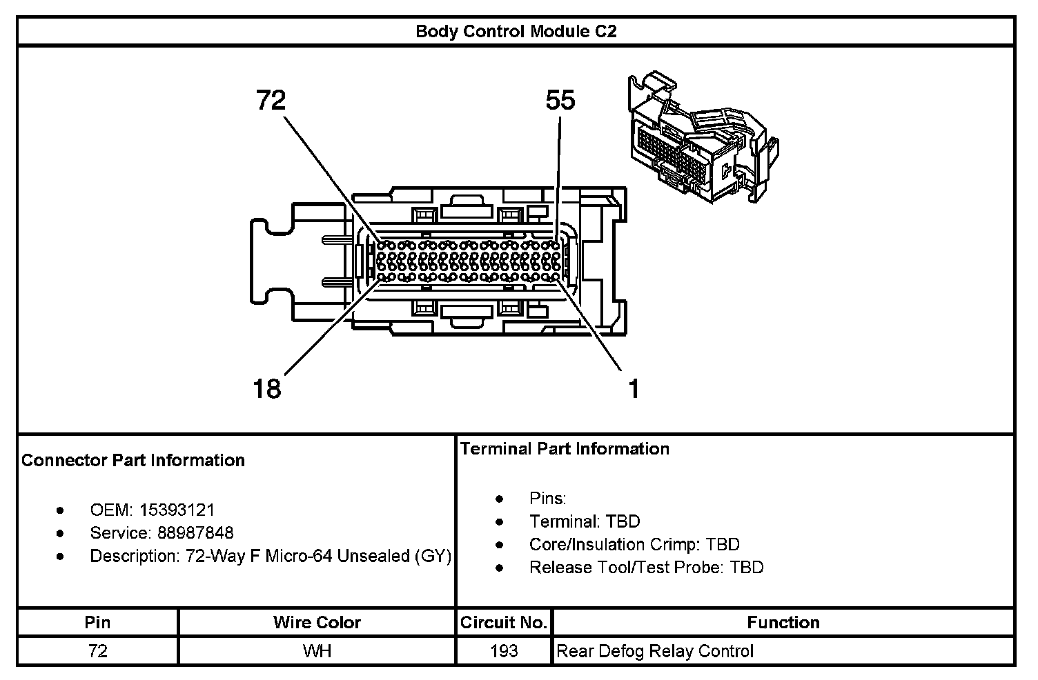 Factory service manual diagram