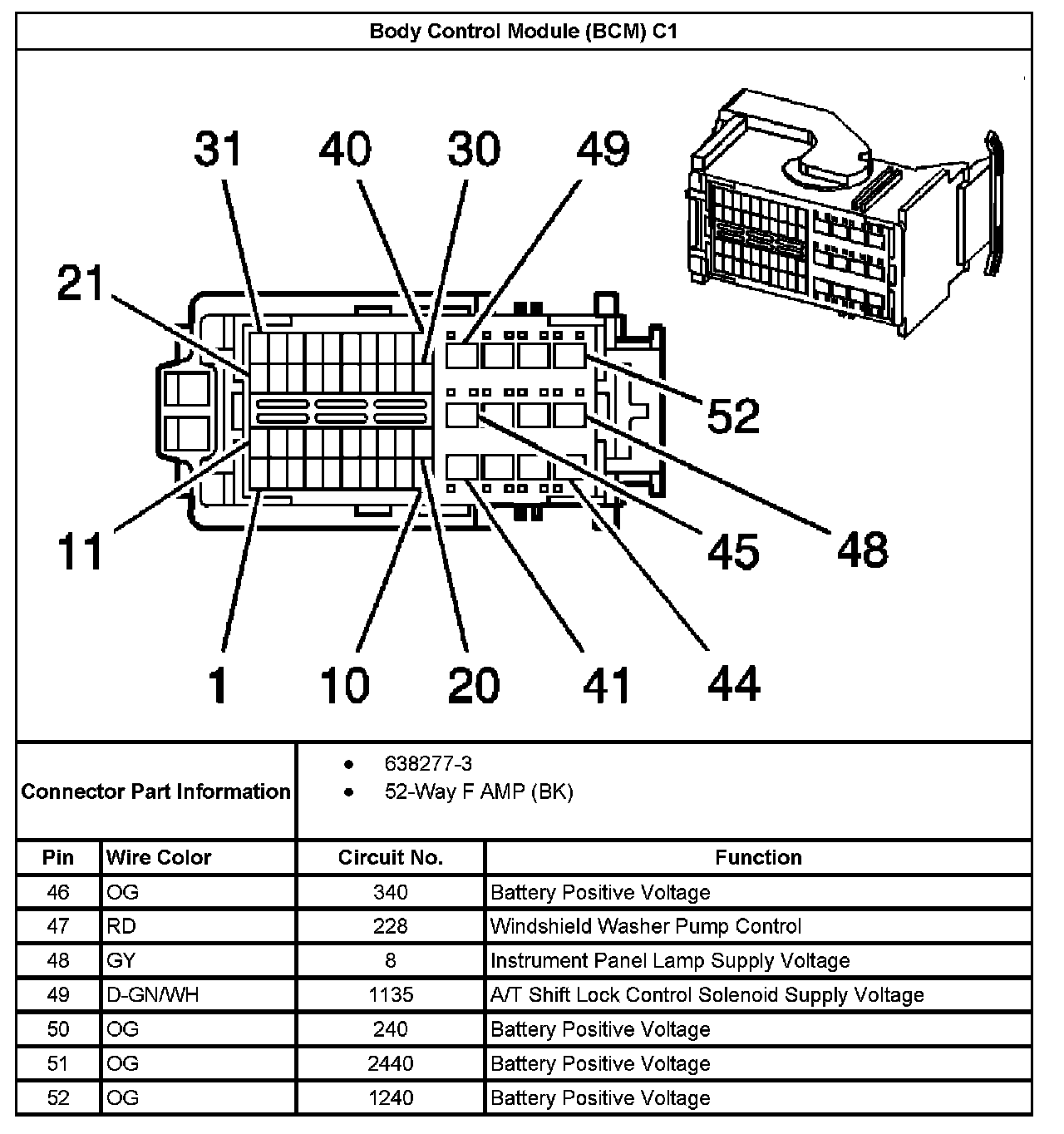 Factory service manual diagram