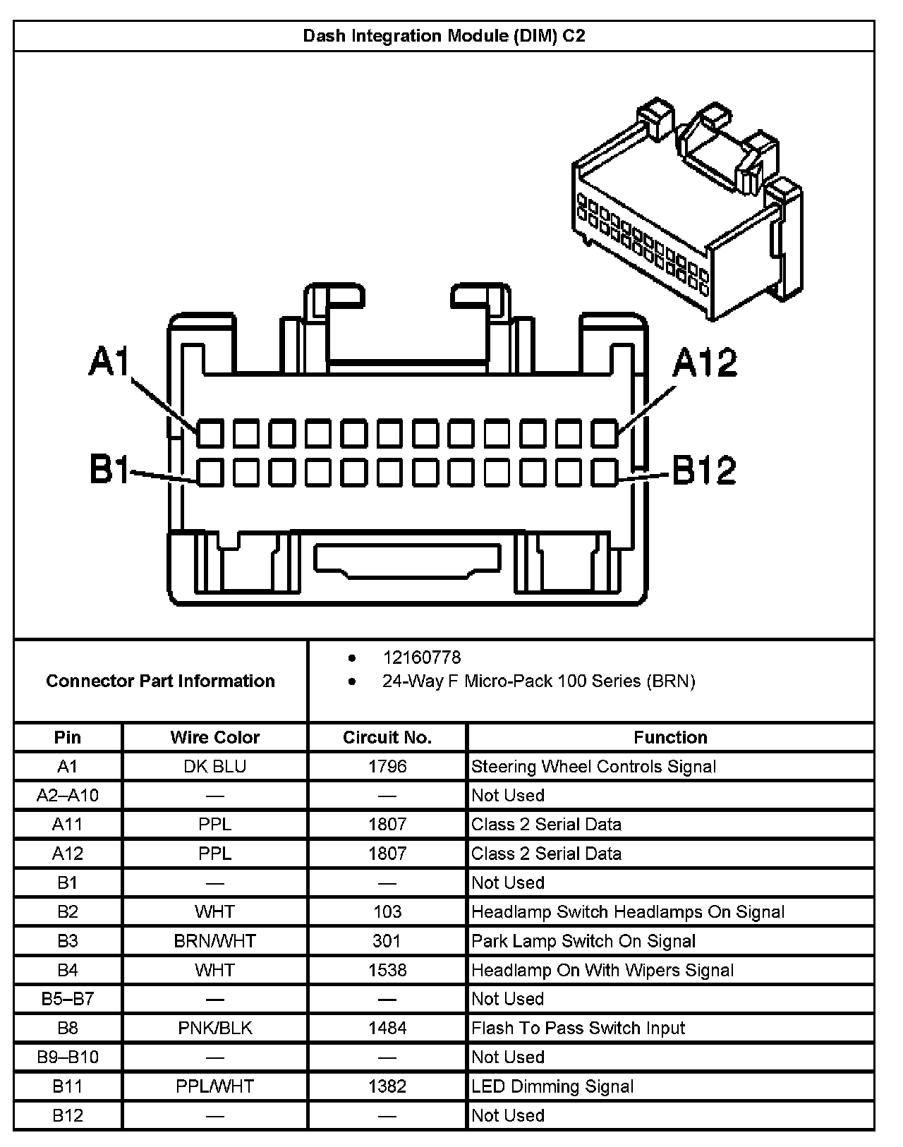 Factory service manual diagram