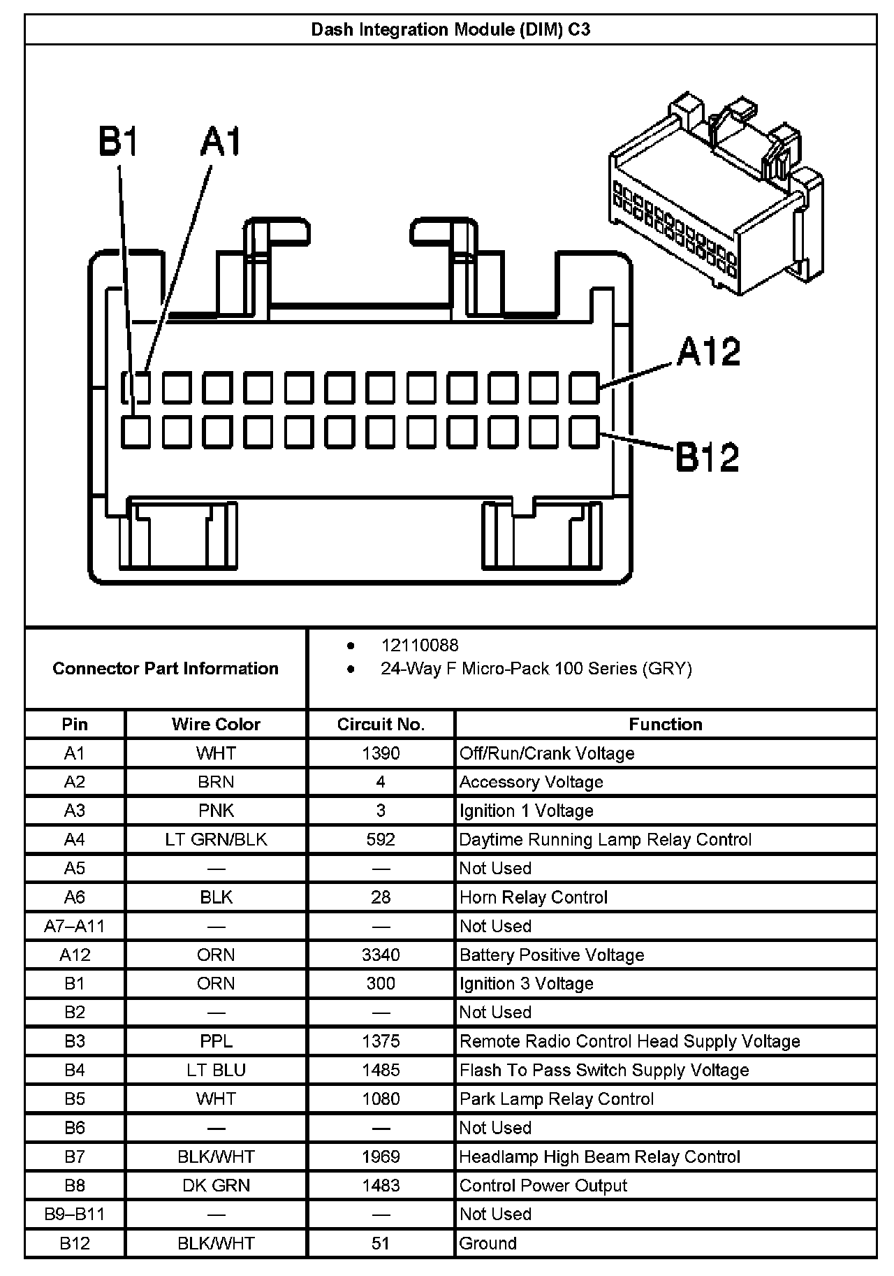 Factory service manual diagram