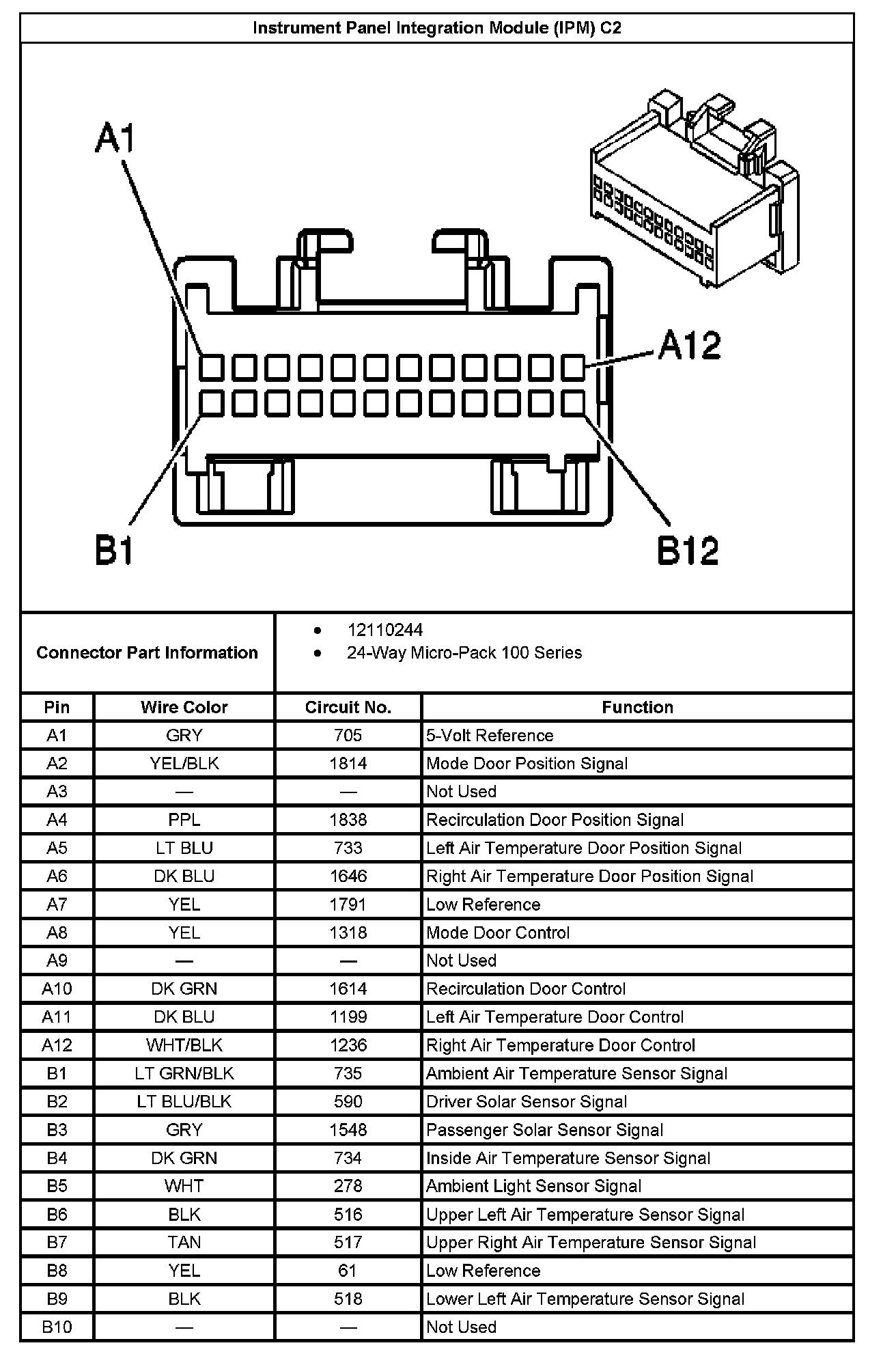 Factory service manual diagram