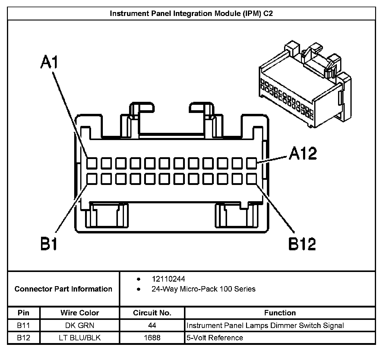 Factory service manual diagram