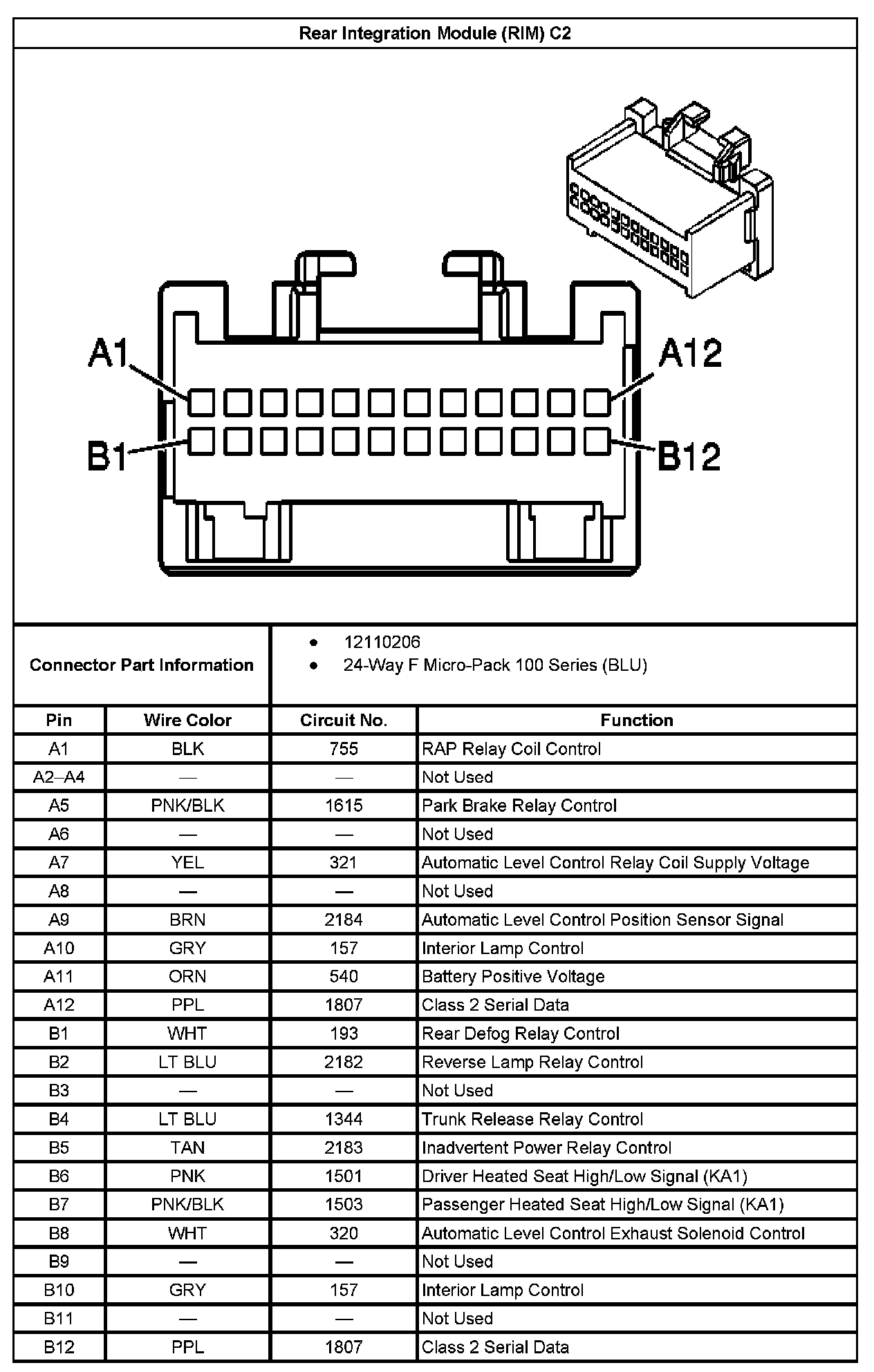 Factory service manual diagram