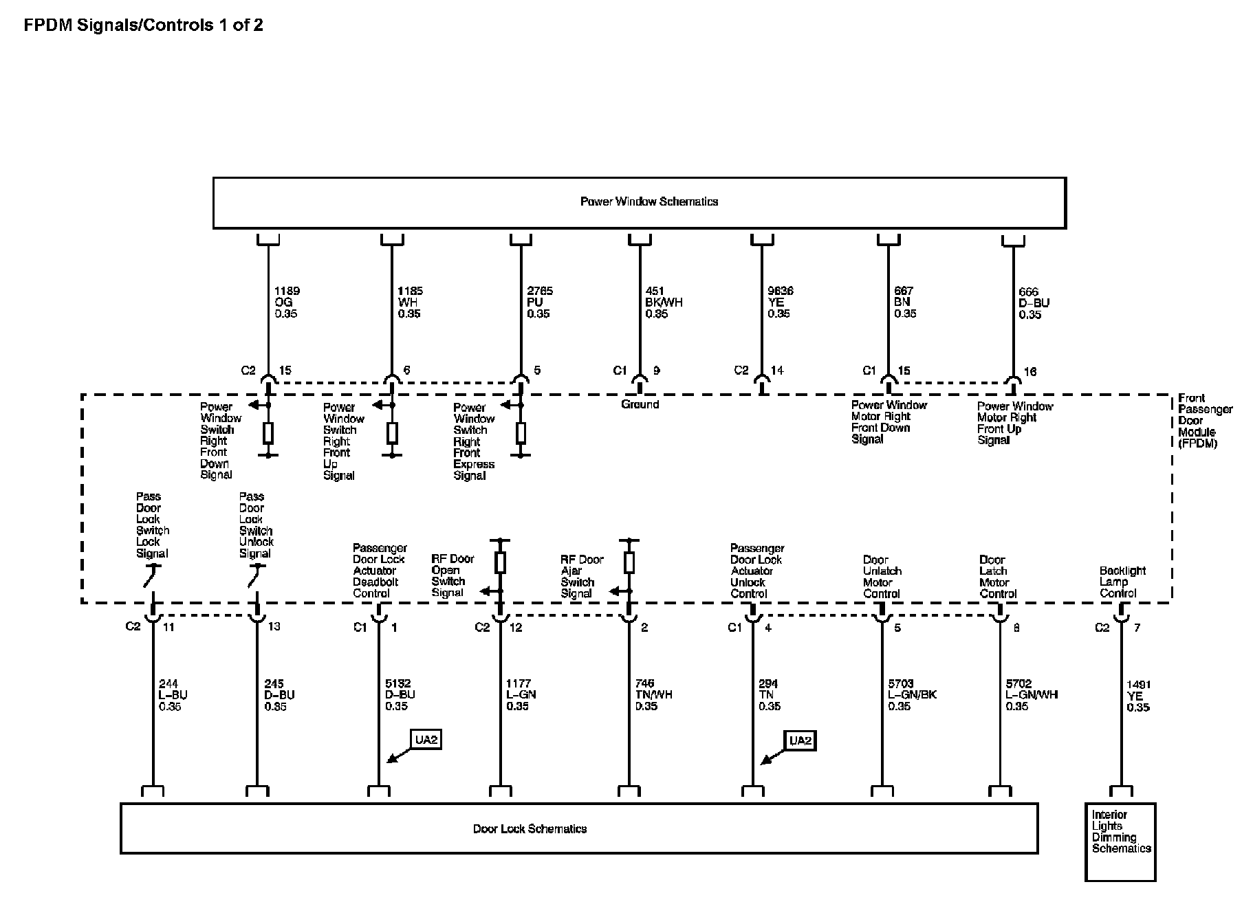 Factory service manual diagram