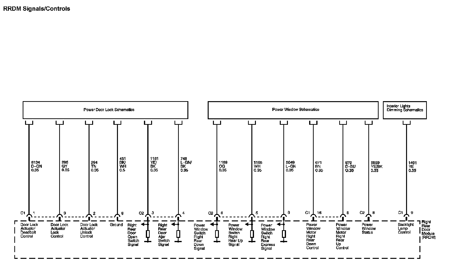 Factory service manual diagram