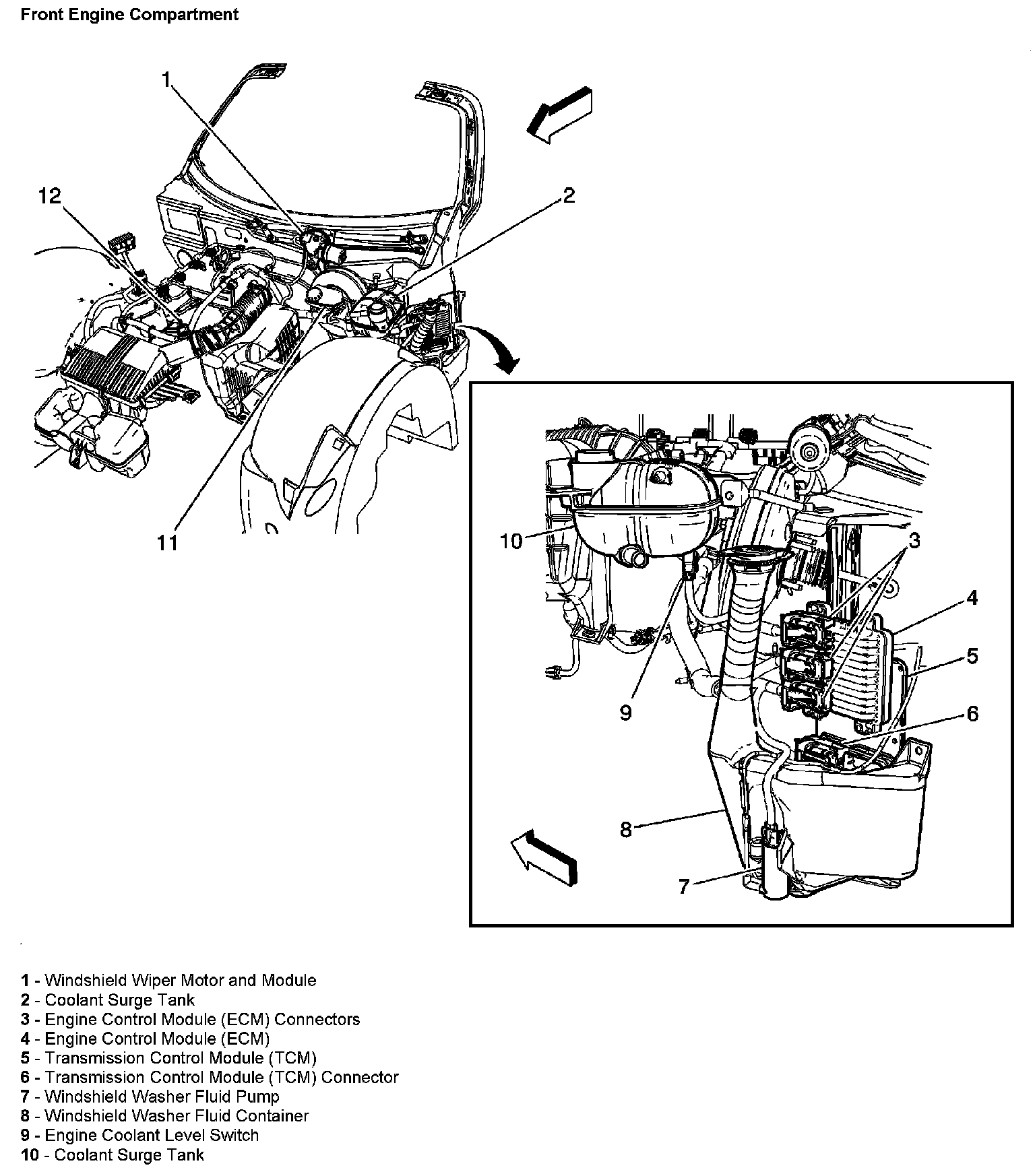 Factory service manual diagram