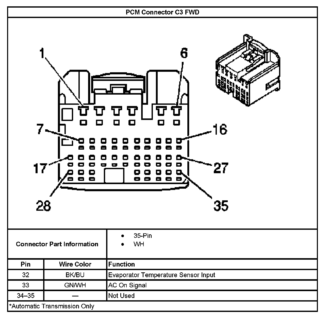 Factory service manual diagram