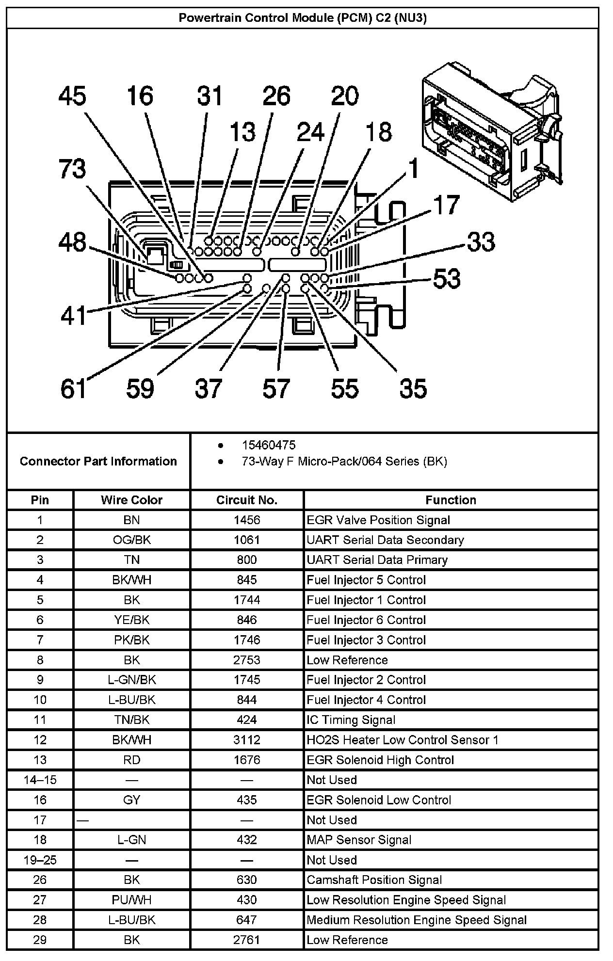 Factory service manual diagram