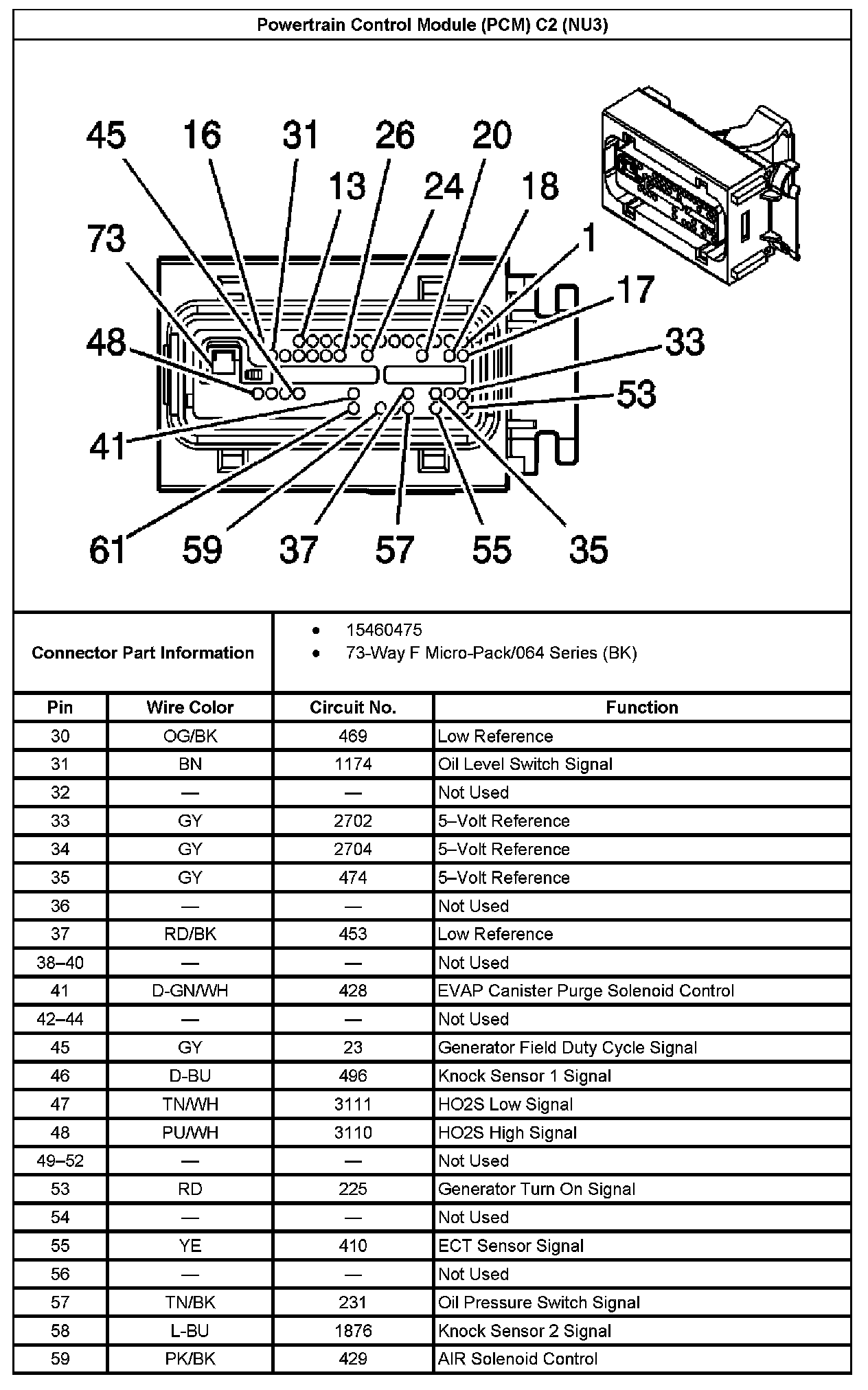 Factory service manual diagram