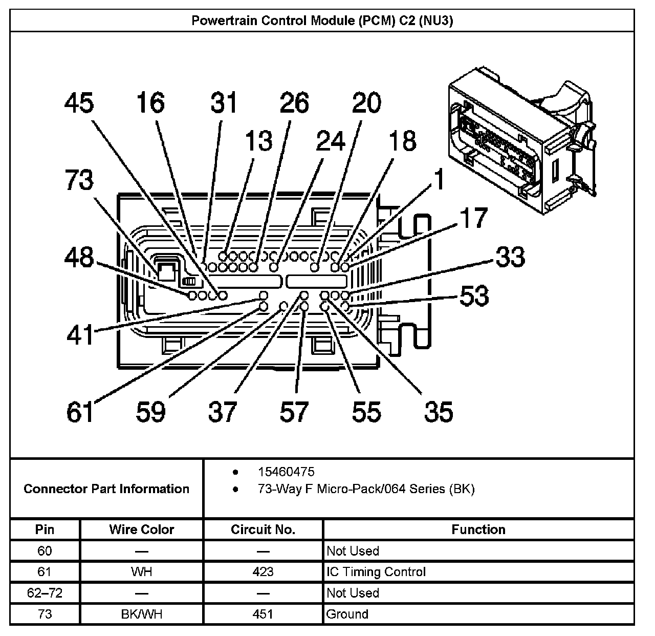 Factory service manual diagram