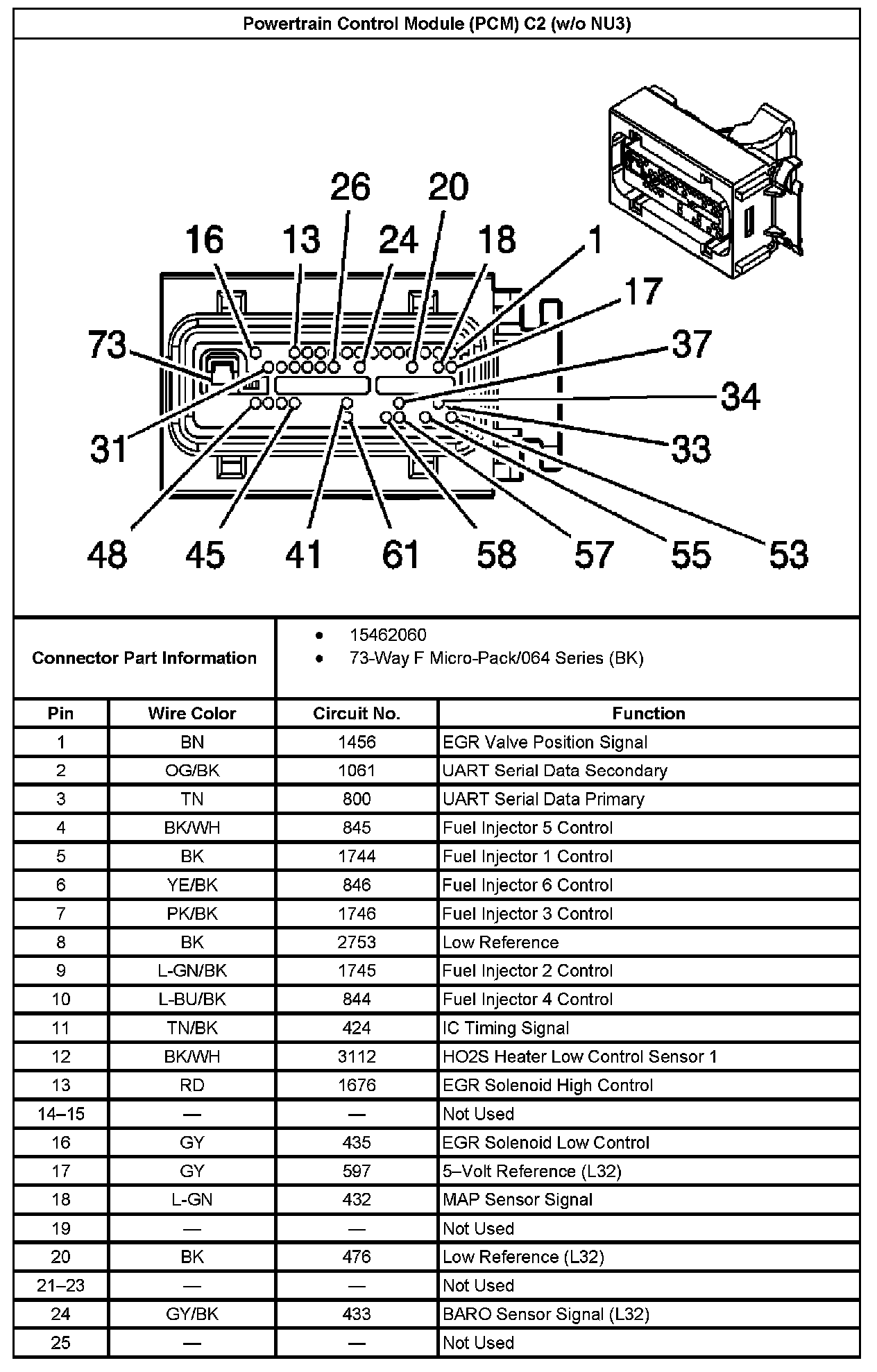 Factory service manual diagram