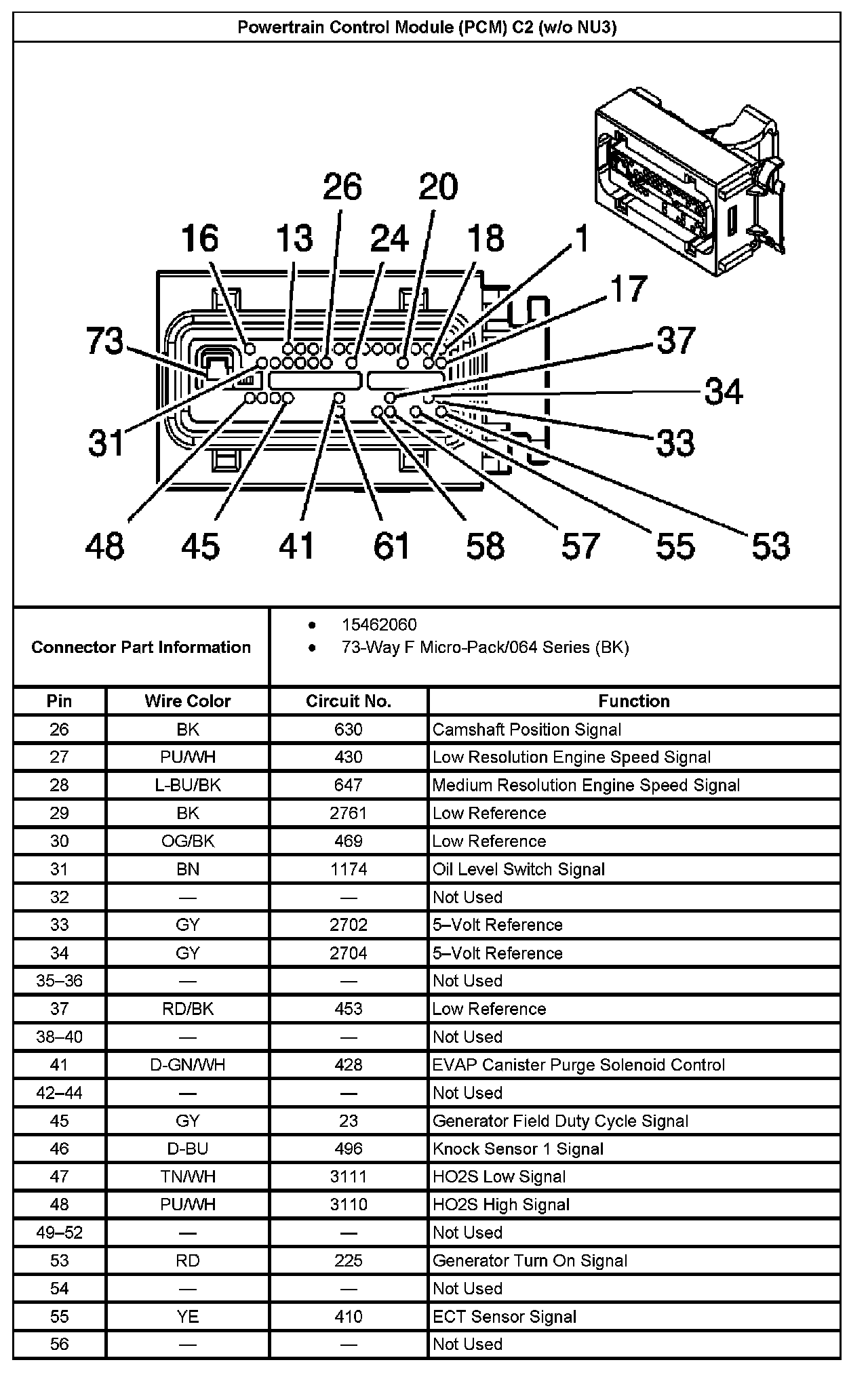 Factory service manual diagram