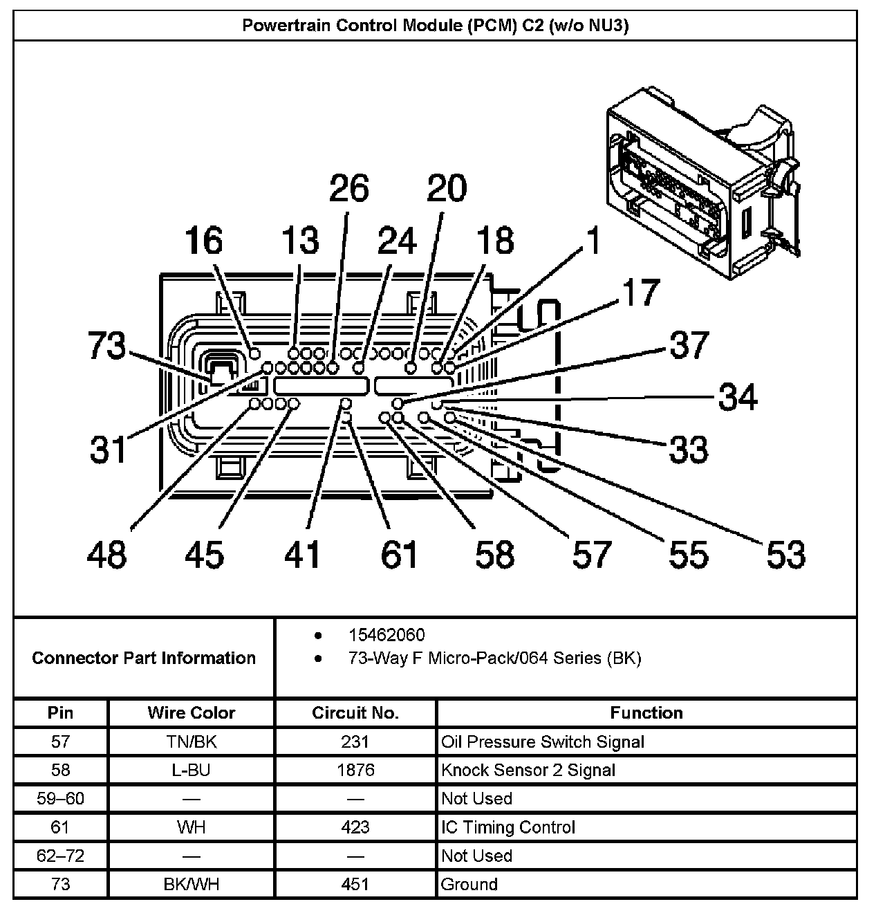 Factory service manual diagram