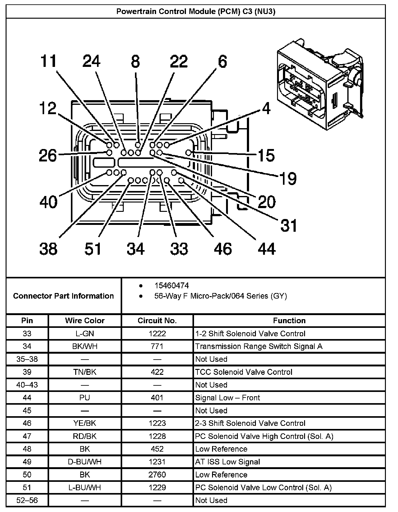 Factory service manual diagram