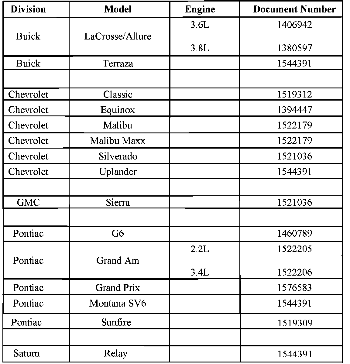 Factory service manual diagram