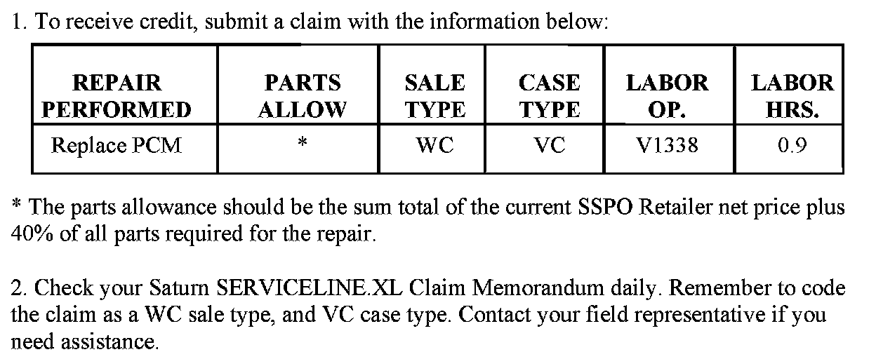Factory service manual diagram