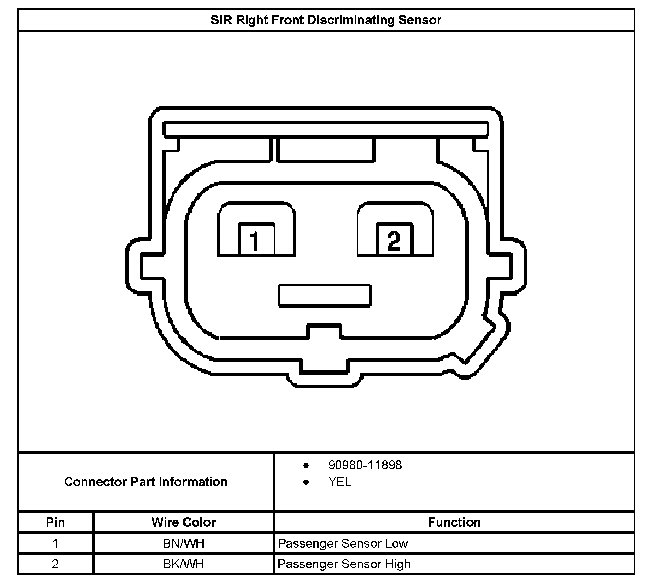 Factory service manual diagram
