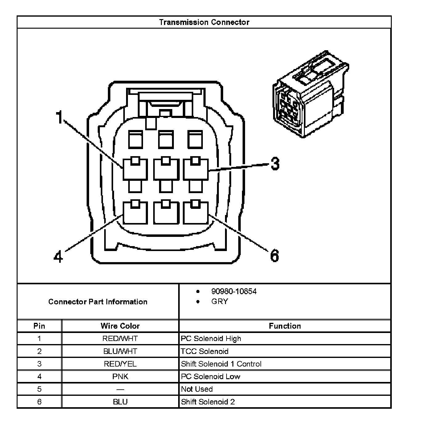 Factory service manual diagram