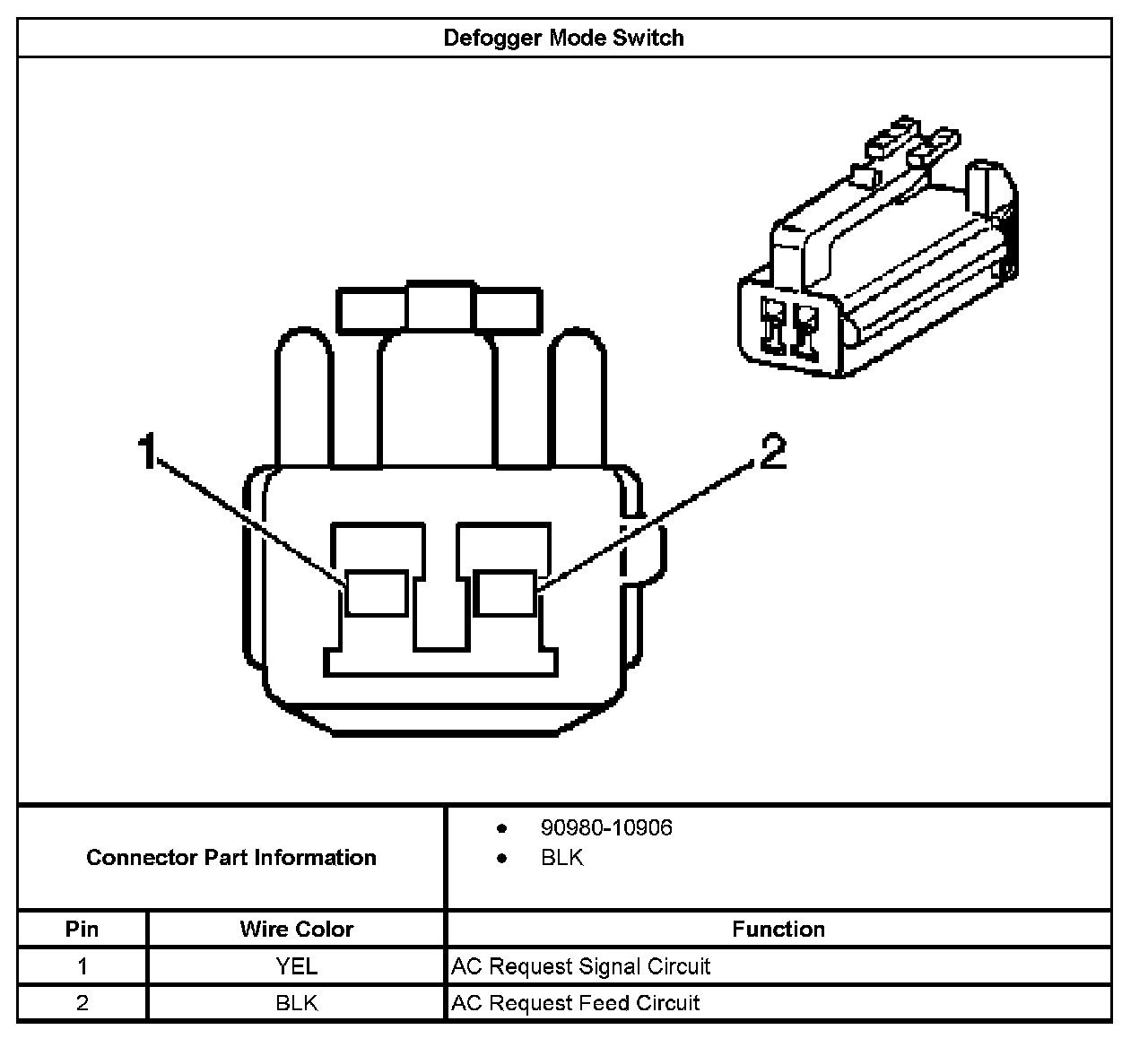 Factory service manual diagram